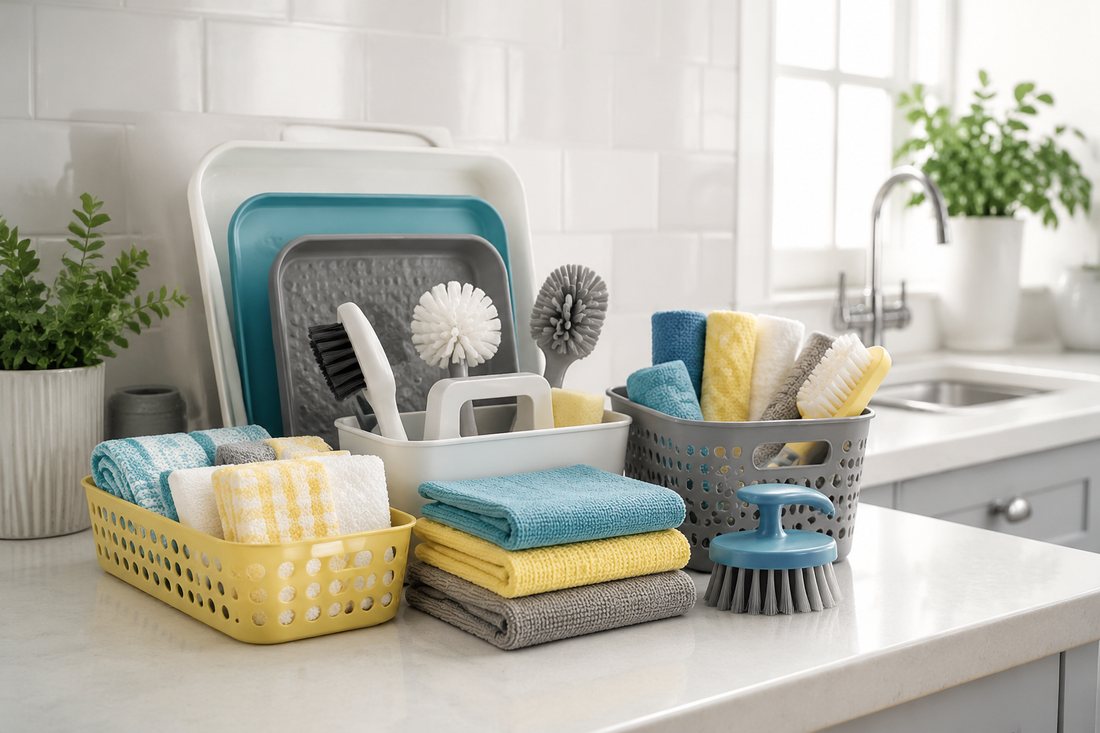 Clean Cabinet Bundle in use at home